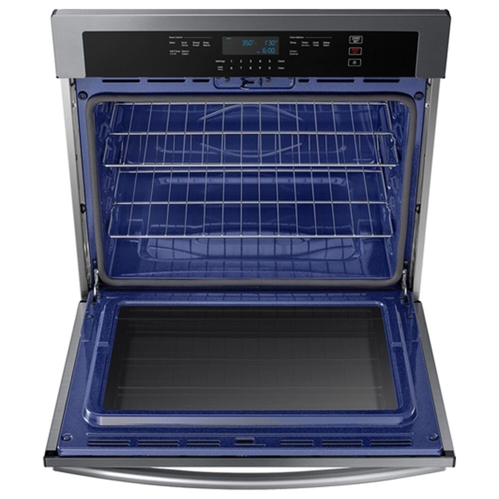Samsung 30" Single Wall Oven with WiFi in Black Stainless Steel Shop NFM