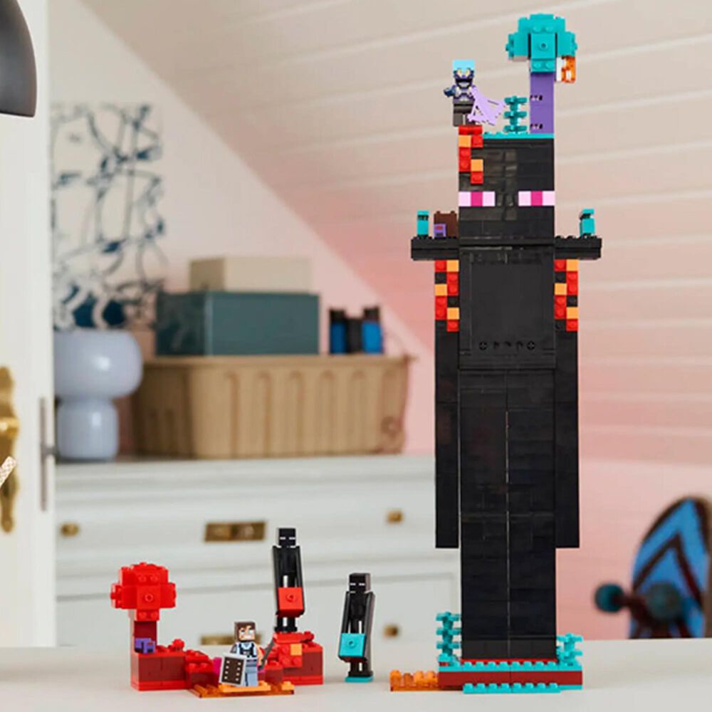 LEGO Minecraft The Enderman Tower Building Set, , large