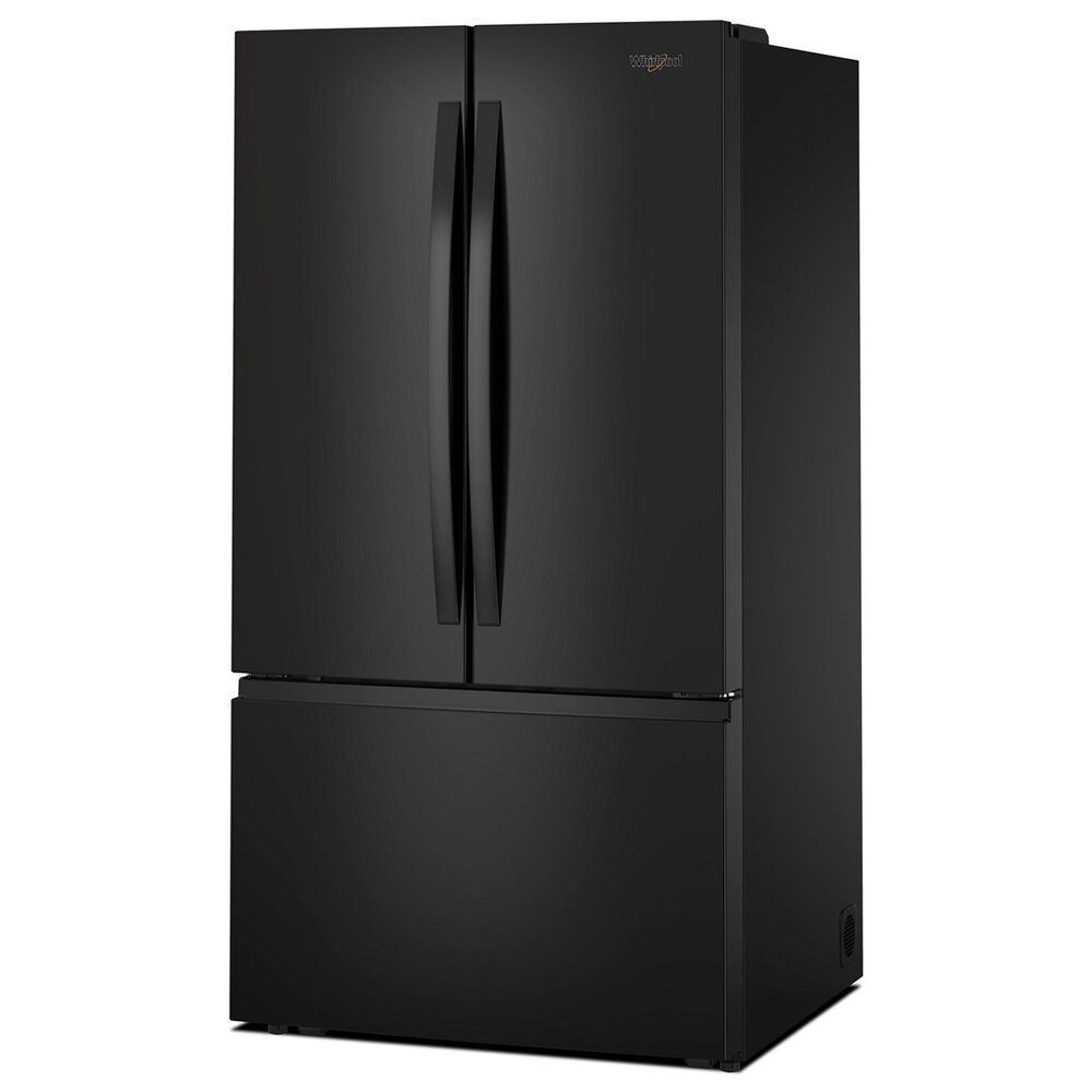 Whirlpool 30.52 Cu. Ft. French Door Refrigerator with Interior Water Dispenser in Black, , large