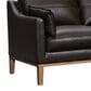 Blue River Pompeii Stationary Sofa in Dark Brown, , large