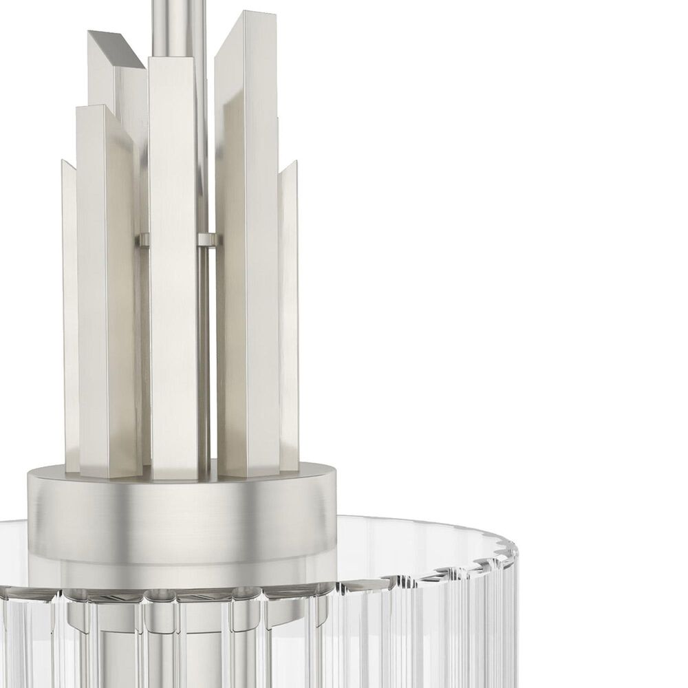 Hunter Gatz 1-Light Mini Pendant in Brushed Nickel, , large