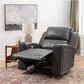 Linon Home Decor Izaiah Power Glider Recliner in Grey, , large