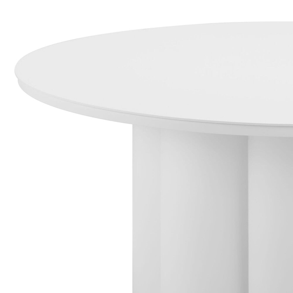 Zuo Modern Palmier Patio Coffee Table in White, , large