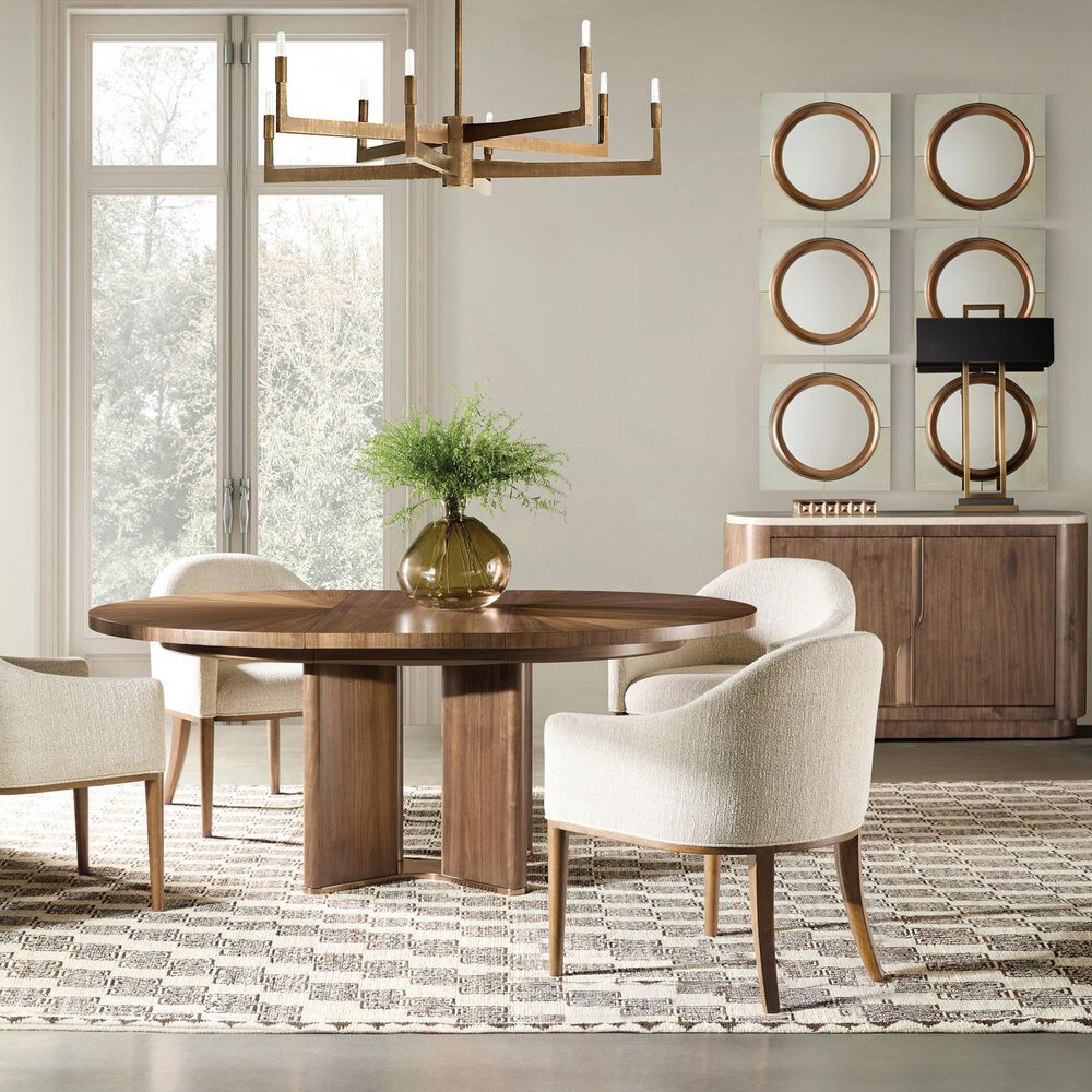 Hooker Furniture Eleana Server in Light Caramel, White and Beige, , large