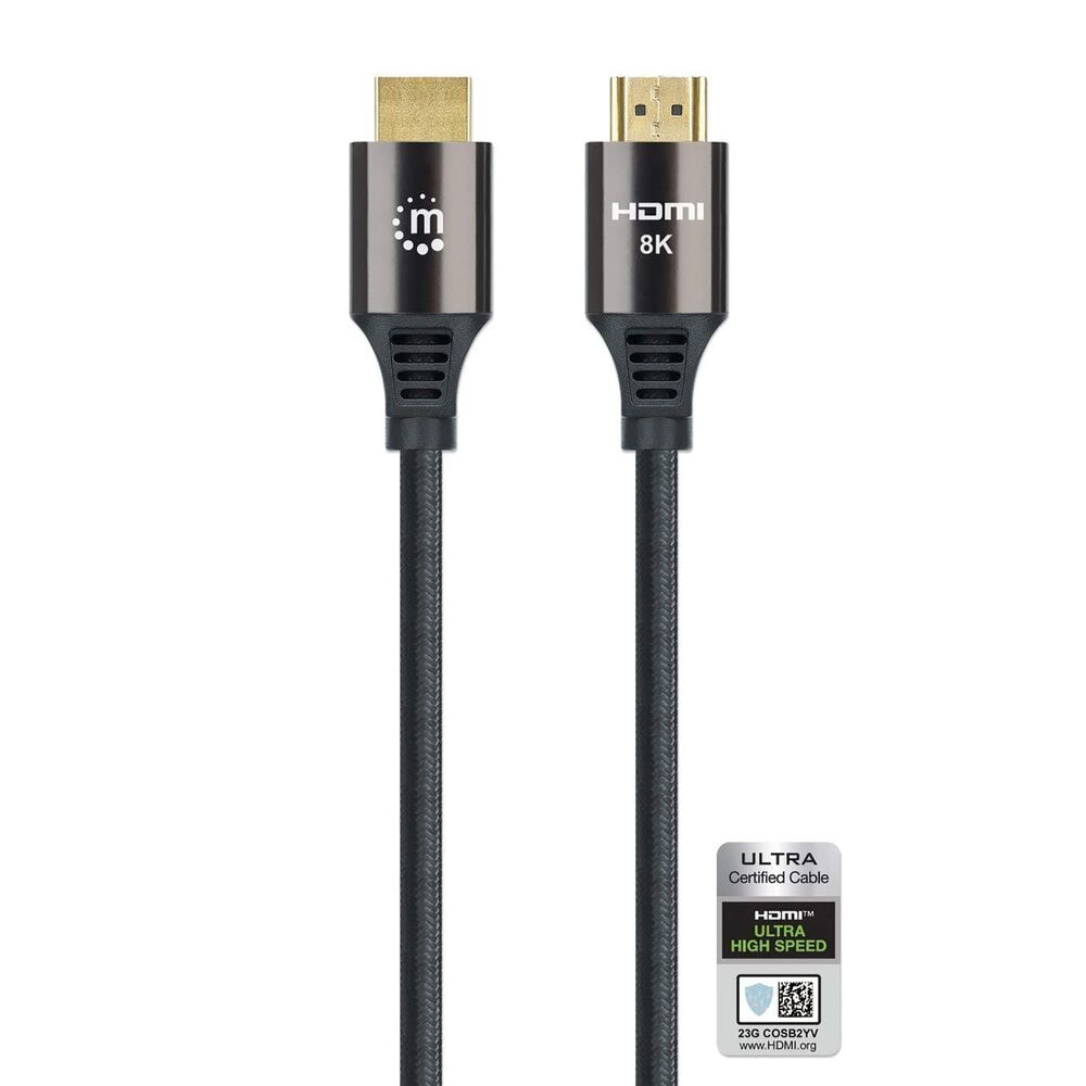 Manhattan 7&#39; 8K HDMI Cable with Ethernet in Black, , large