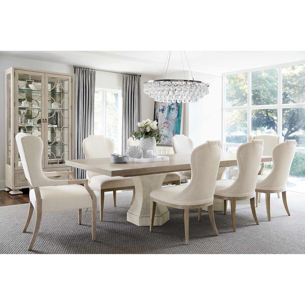 Bernhardt Santa Barbara Arm Upholstery Chair in Sandstone, , large