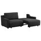 Lifestyle Solutions Glenmont Convertible Sofa in Black, , large