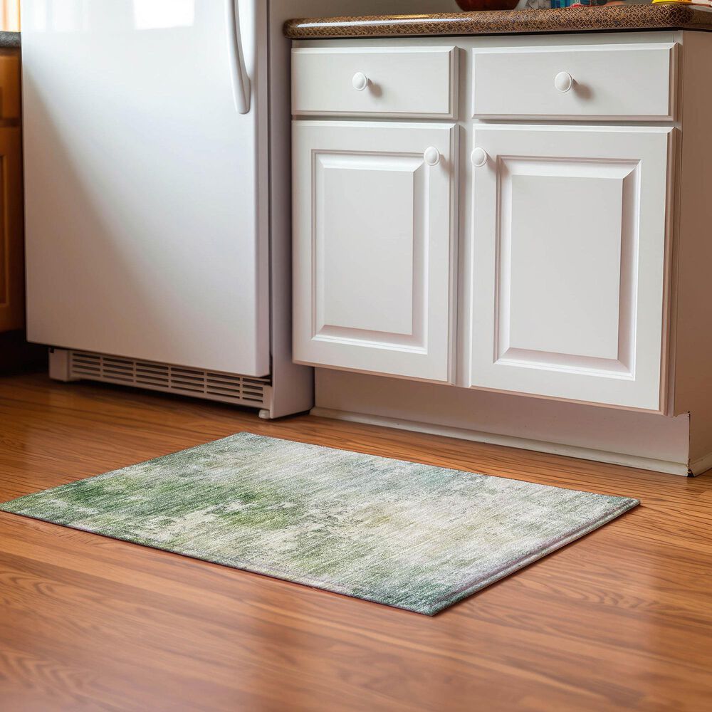 Dalyn Rug Company Bresca 1&#39;8&quot; x 2&#39;6&quot; Aloe Indoor/Outdoor Area Rug, , large