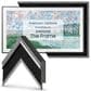 Deco TV Frames Premiere 50" 50"  Premiere Bezel for Samsung the Frame TV in Antique Silver and Black, , large
