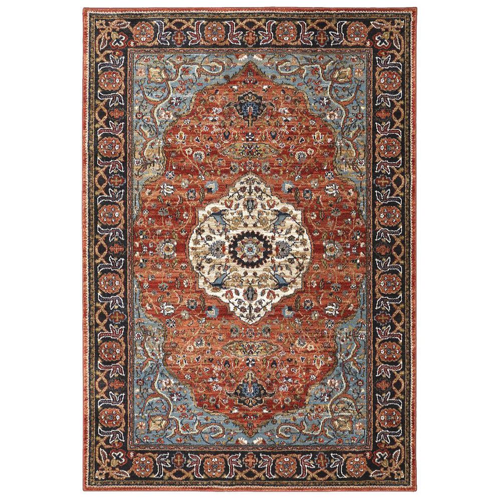 Karastan Spice Market Petra 90661-90097 9"6" x 12"11" Multicolor Area Rug, , large