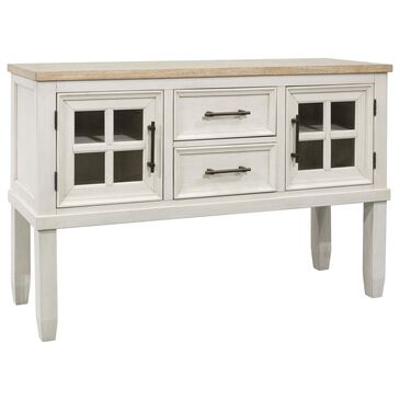 Ashley Shaybrock Dining Room Server in Antique White and Light Grayish Brown, , large
