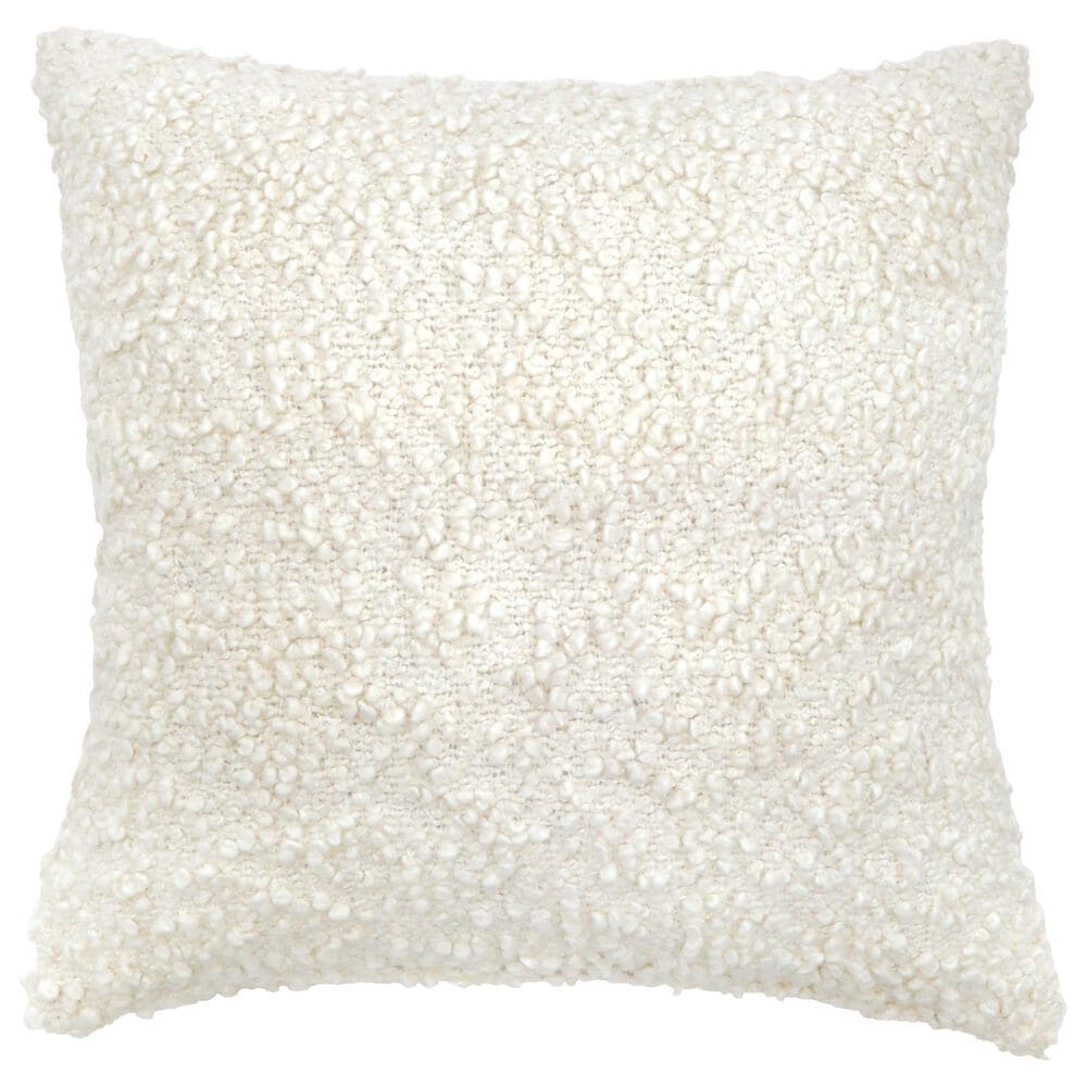 Pom Pom At Home Murphy 20" Square Throw Pillow in Ivory, , large