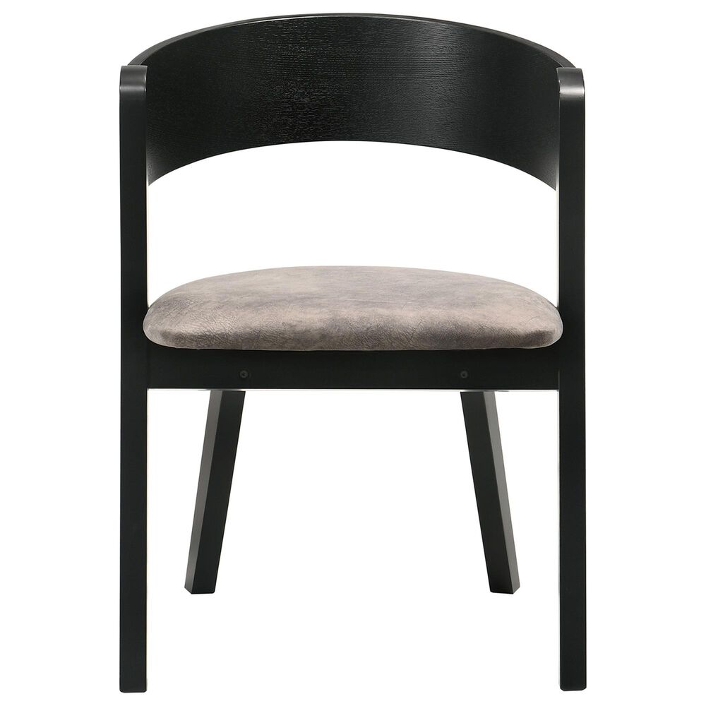 Blue River Cortina and Jackie 5-Piece Rectangle Dining Set in Black, , large