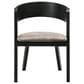 Blue River Cortina and Jackie 5-Piece Rectangle Dining Set in Black, , large