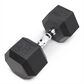 Impex, Inc 45 Lb Rubber Hex Dumbbell, , large
