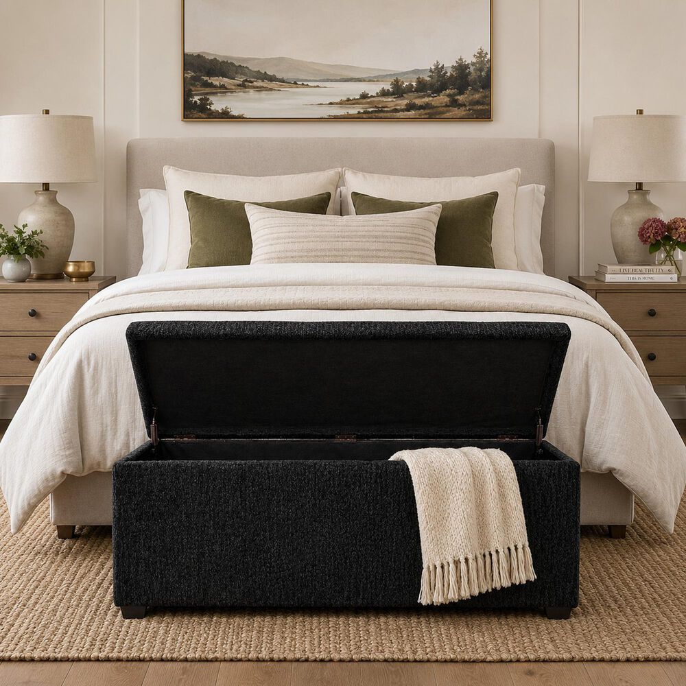 Sanford Esplanade Medium Bed Bench in Black, , large