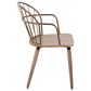 Lumisource Riley industrial Chair in Whitewashed Wood and Antique Copper Metal By LumiSource., , large