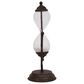 Creative Coop Decorative Metal Hourglass with White Sand in Rust, , large