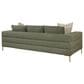 Century Furniture Roma Stationary Full Back Sofa in Green, , large