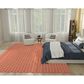 Nourison Twist Reversible 9" x 12" Coral Indoor/Outdoor Area Rug, , large