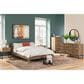 Ashley Deanlow Queen Platform Bed in Honey Brown, , large