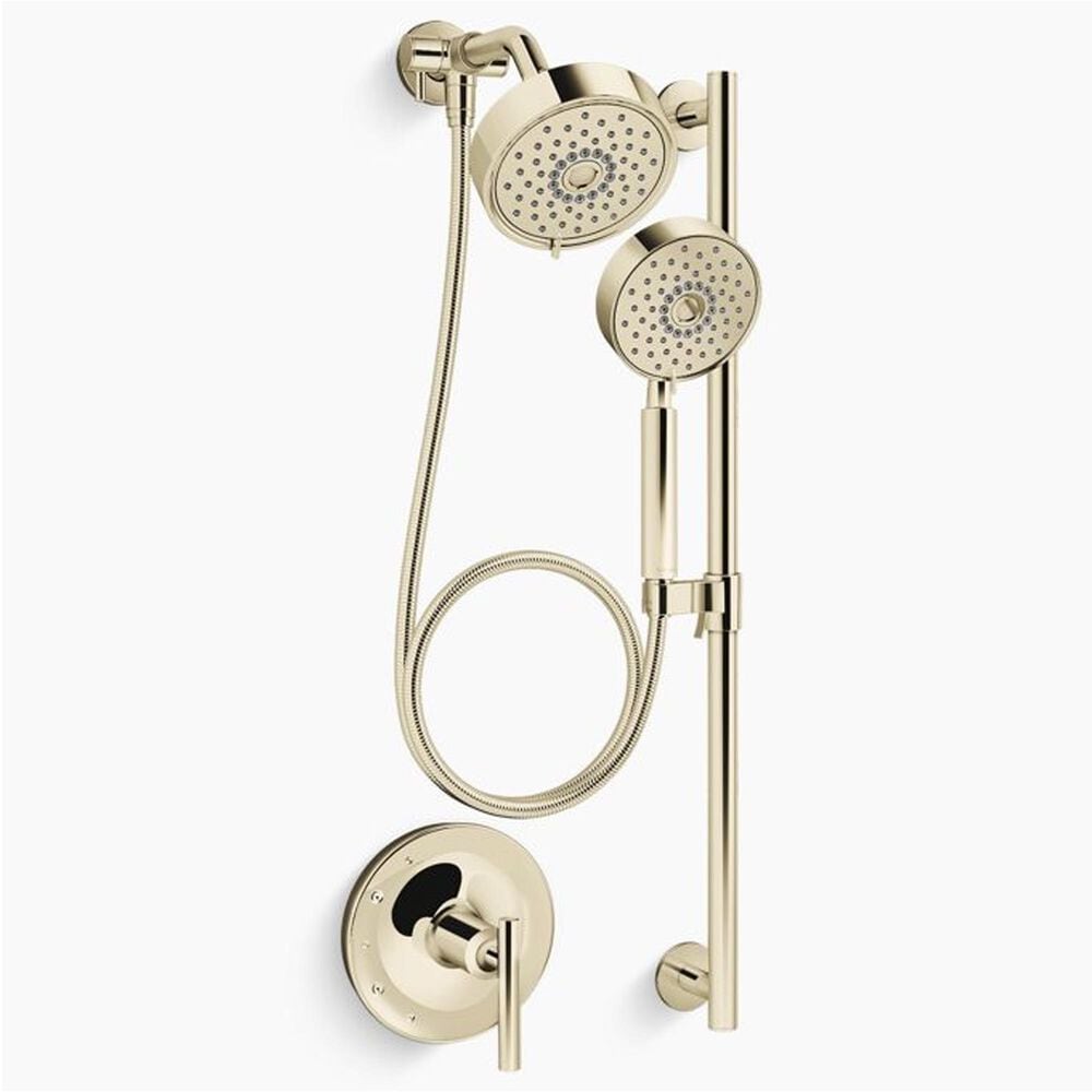 Kohler Purist Showering Kit in Vibrant French Gold, , large