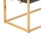 Southern Enterprises Harlyn Bench in Blue-Green/Brass, , large