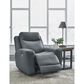 Ashley Mindanao Power Recliner in Steel, , large
