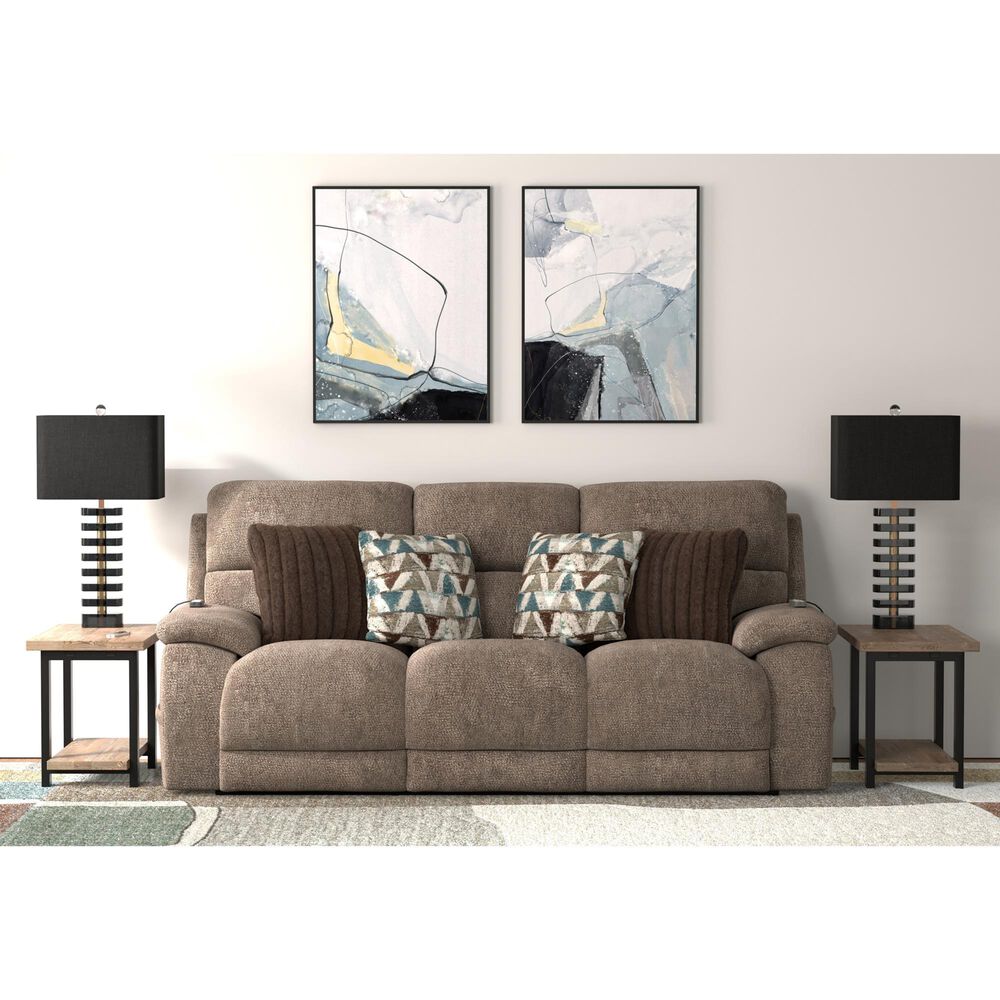 Hartsfield Joya Power Reclining Sofa in Mushroom, , large