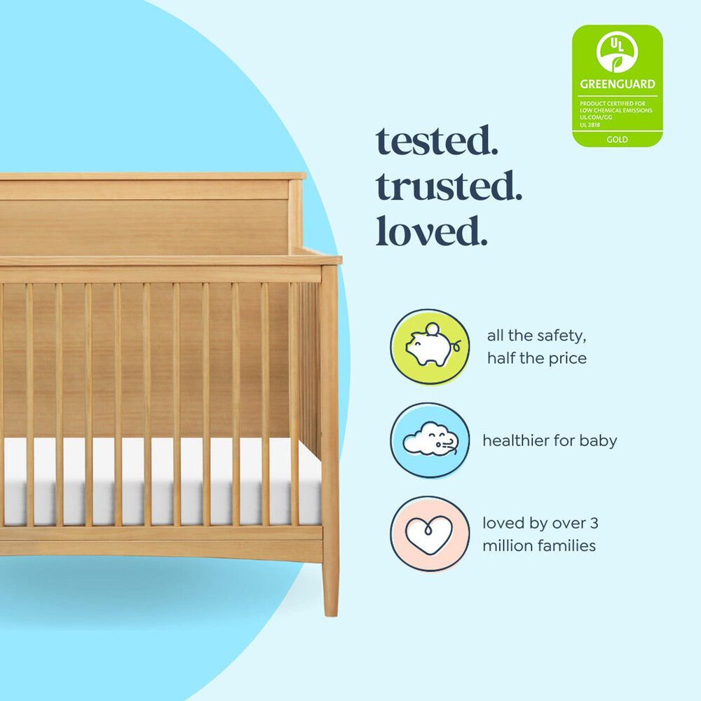 DaVinci Frem 4-in-1 Convertible Crib in Honey, , large