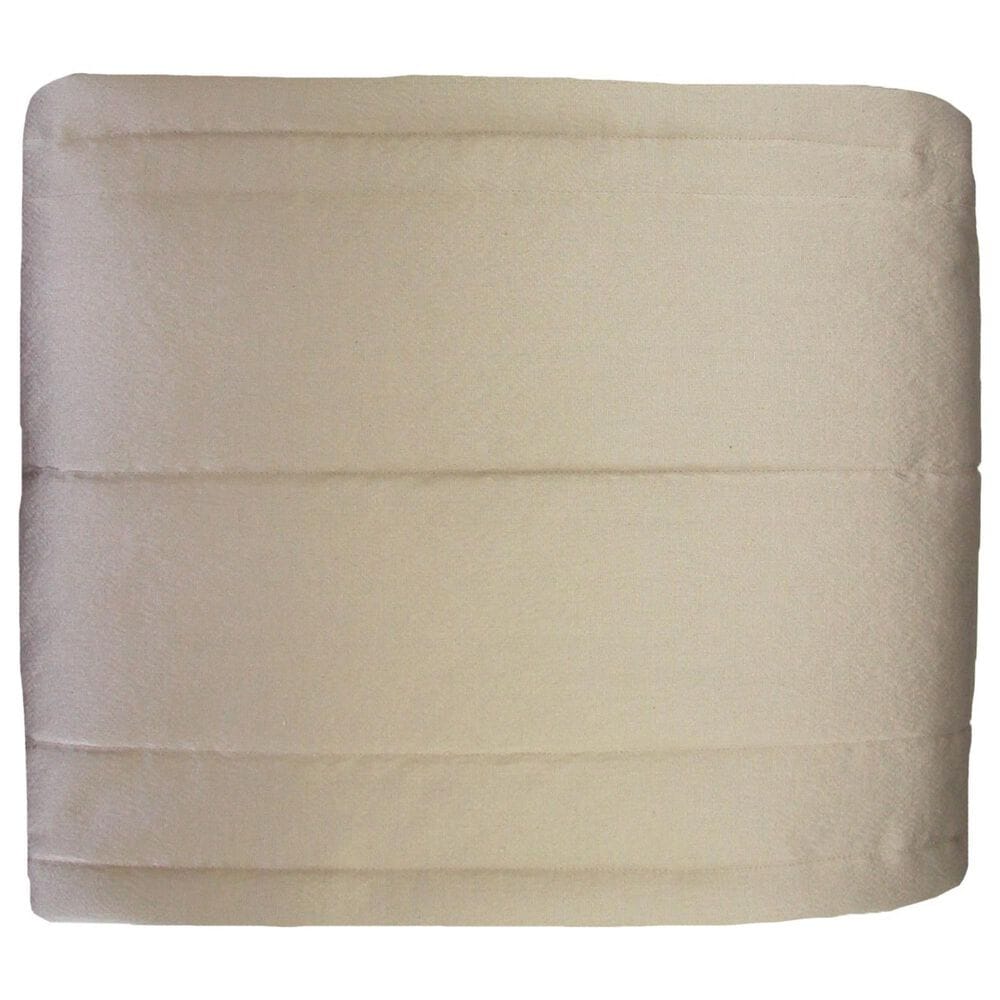 Ann Gish Hammered Channel King Quilted Coverlet in Taupe, , large