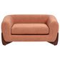 Jennifer Taylor Home Louie Alpine 36.5" Medium Sherpa Dog Sofa Bed in Spice Orange, , large