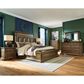 Millenium Frantanna Rectangular Dresser Mirror in Brown, , large