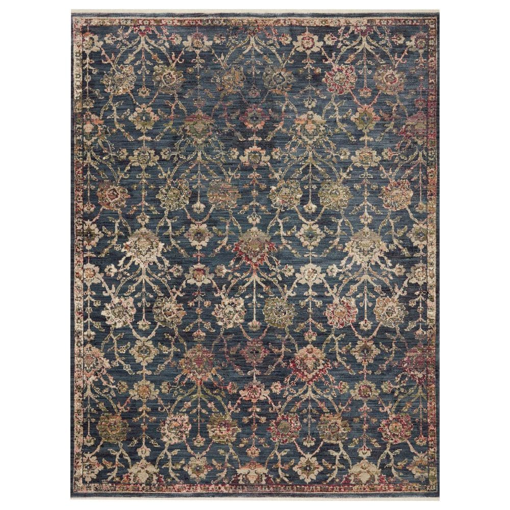 Loloi Giada GIA-05 5" x 7"10" Navy Area Rug, , large