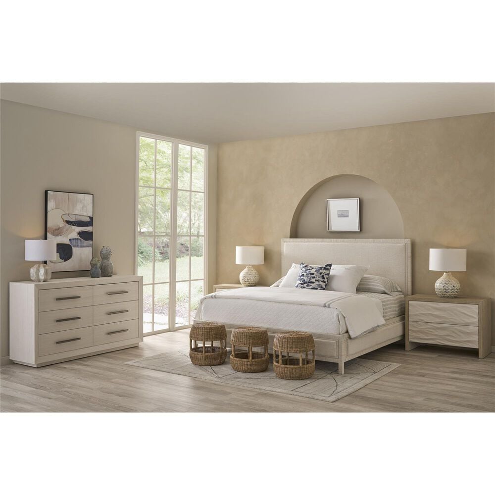 Furniture Worldwide Oasis 2-Drawer Chest in Dockside and White, , large