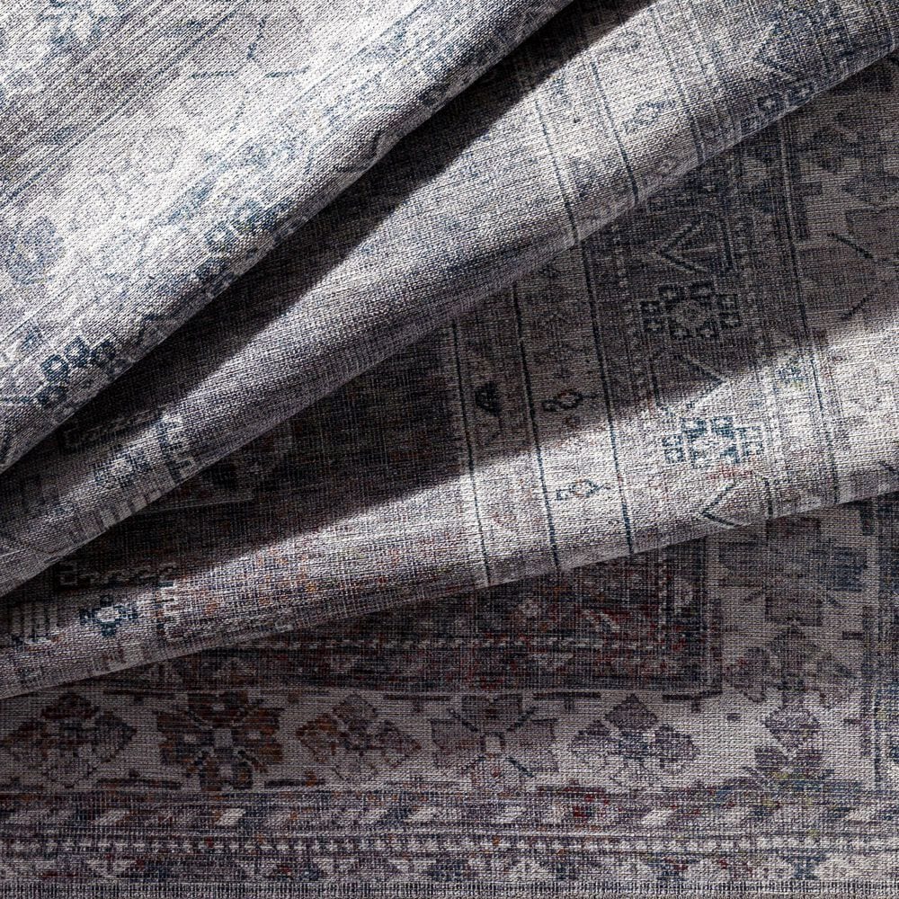 Surya Colin 2&#39;7&quot; x 10&#39; Charcoal, Light Gray, Brown and Cream Runner, , large