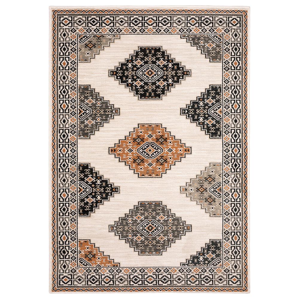 Oriental Weavers Georgia Southwest 640A0 3"10" x 5"5" Ivory Area Rug, , large