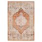Surya Ephesians 2"2" x 9" Orange, Pink, Gray, Cream, Aqua and Camel Runner, , large