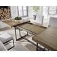 Ashley Tomtyn 7-Piece Dining Set in Light Brown and Gray, , large