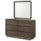 Crown Mark Kinkaid 4 Piece King Bedroom Set in Brown, , large