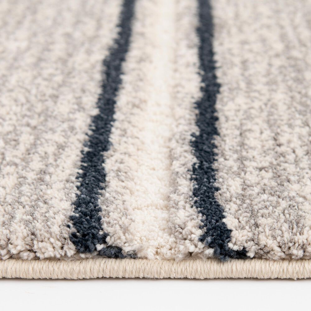 Central Oriental Stonington Sartell Coconut and Zinc 7'10" x 9'10" Area Rug, , large