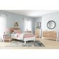 Ashley Piperton Twin Platform Bed in Matte White, , large