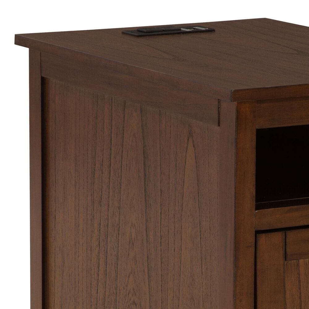 Ashley Treytown Chairside End Table in Warm Brown, , large