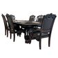 Claremont Kiera 7-Piece Double Pedestal Dining Set in Rich Brown, , large
