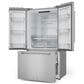 Thor Kitchen Gordon Ramsay 20.3 Cu. Ft. 3-Door French Door Refrigerator in Stainless Steel, , large