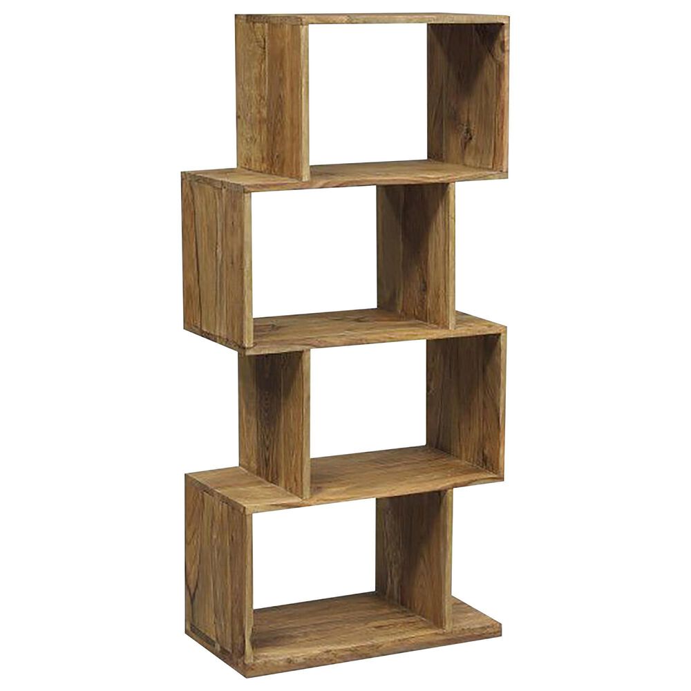 37B Urban 4-Shelf Bookcase in Natural, , large