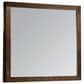 Riva Ridge Modern Loft Landscape Mirror in Brownstone, , large