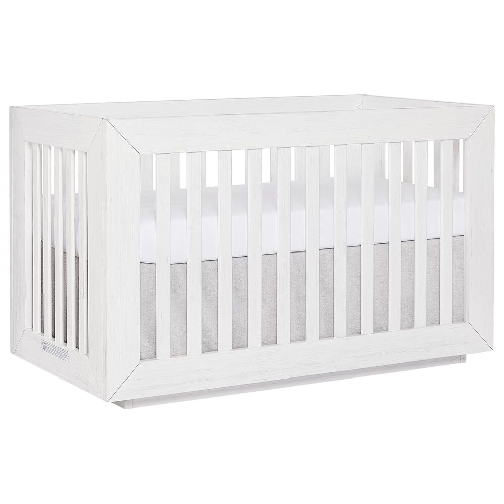 Evolur Maddox Convertible Crib in Weathered White, , large
