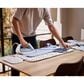 Joseph Joseph Swift Folding Iron and Steaming Mat with Silicone Iron Rest in Ecru, , large