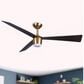 Minka-Aire Elavan 52" Indoor/Outdoor Ceiling Fan with LED Light in Legacy Brass, , large